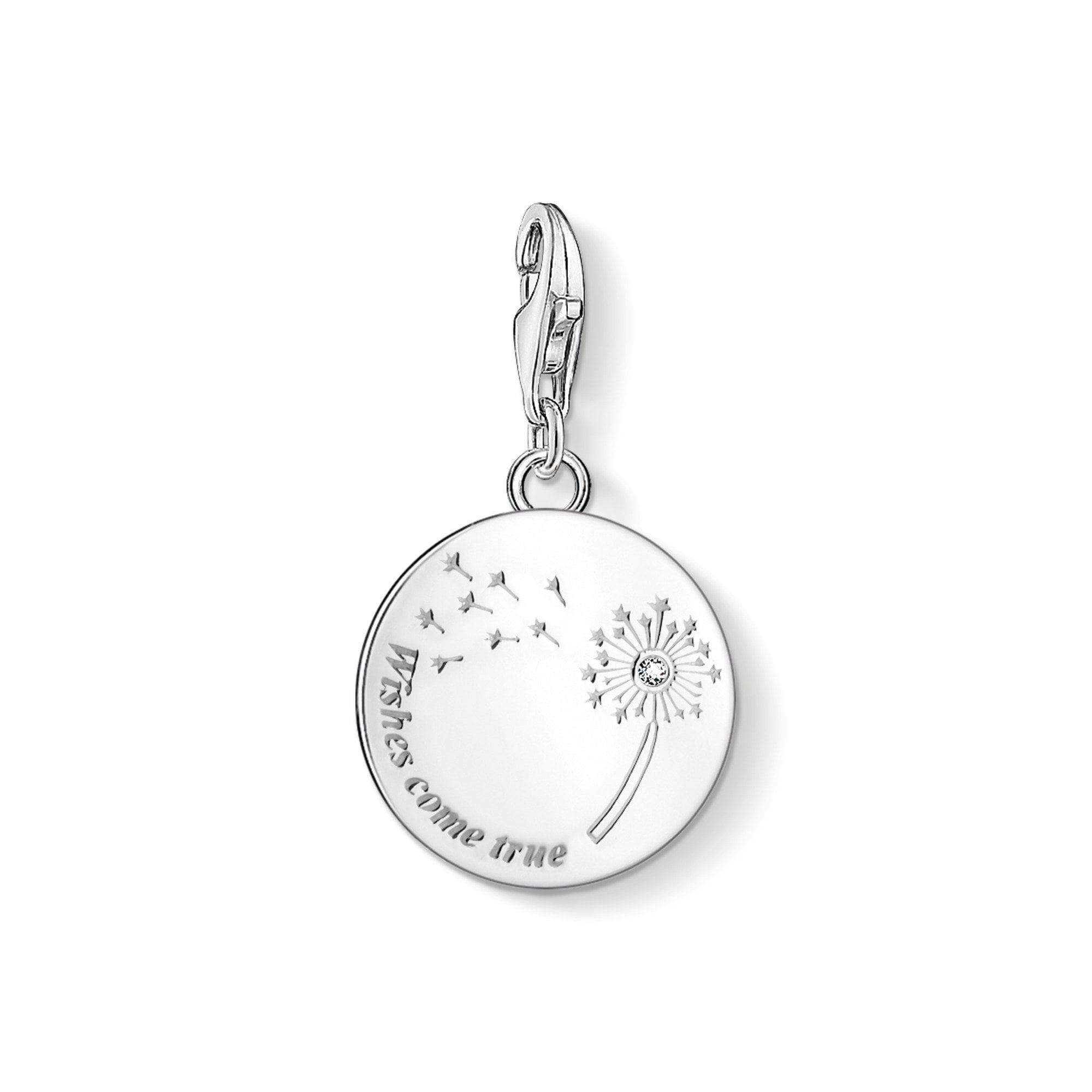 Charm Original Dandelion Wishes Pendant
