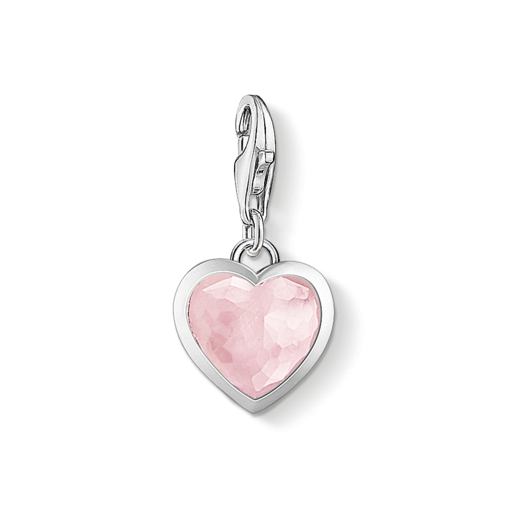Charm Pendant Pink Heart