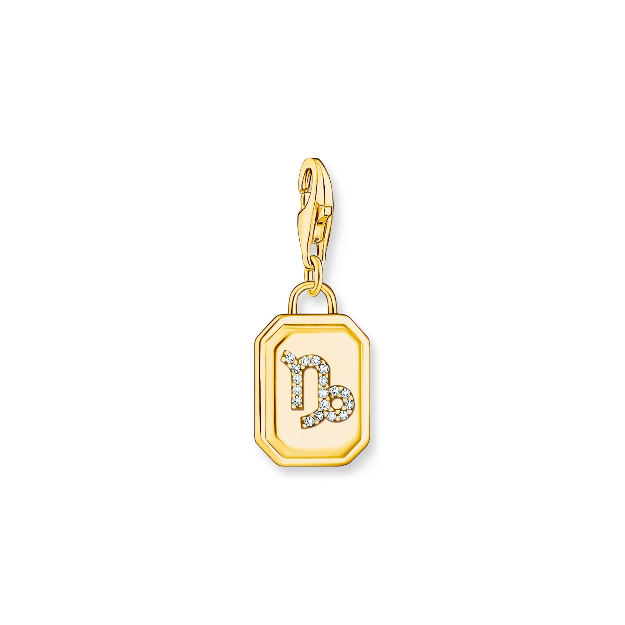 Gold-Plated Charm Original Capricorn Zodiac Sign Pendant