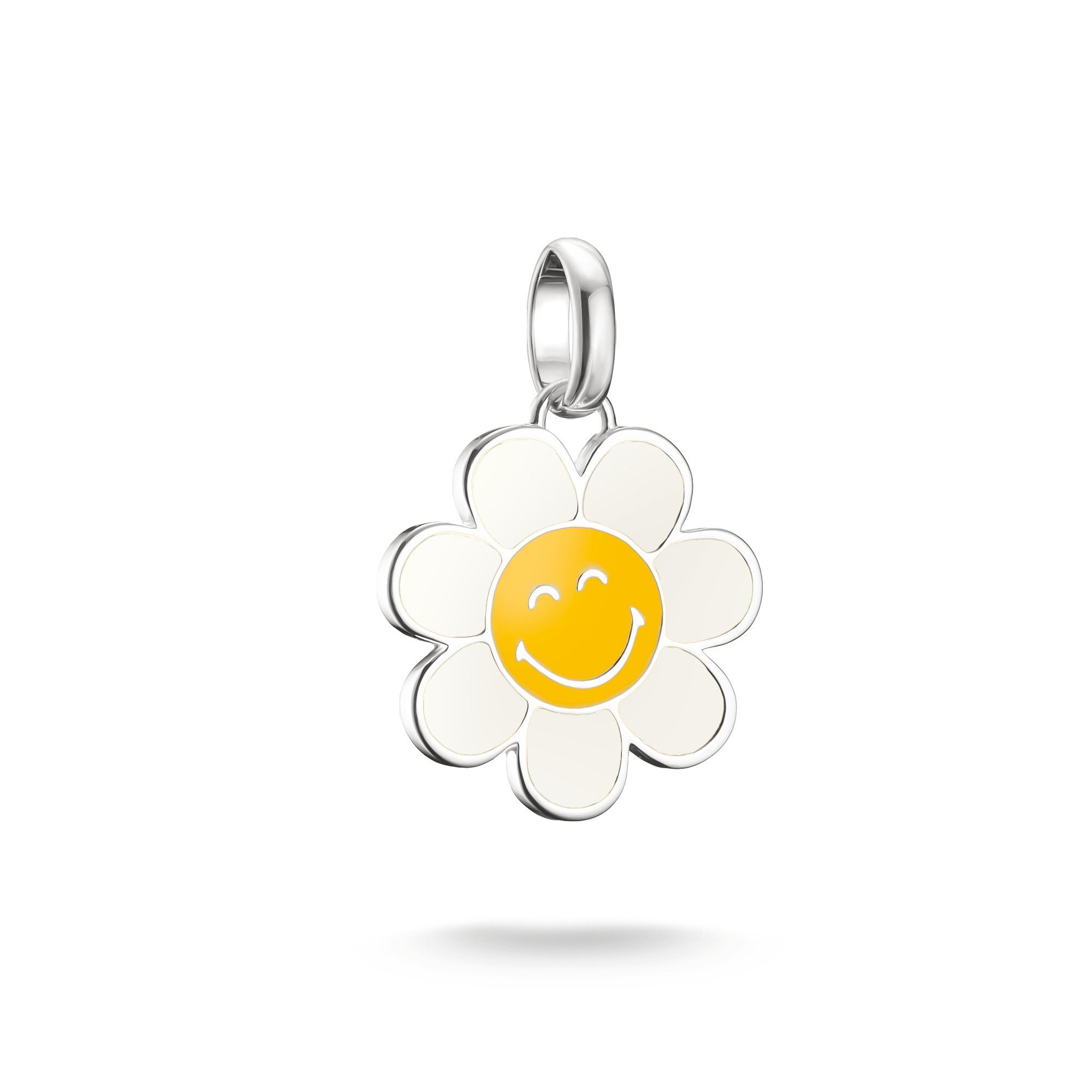 Charm Connect Silver SMILEYWORLD® Daisy Pendant