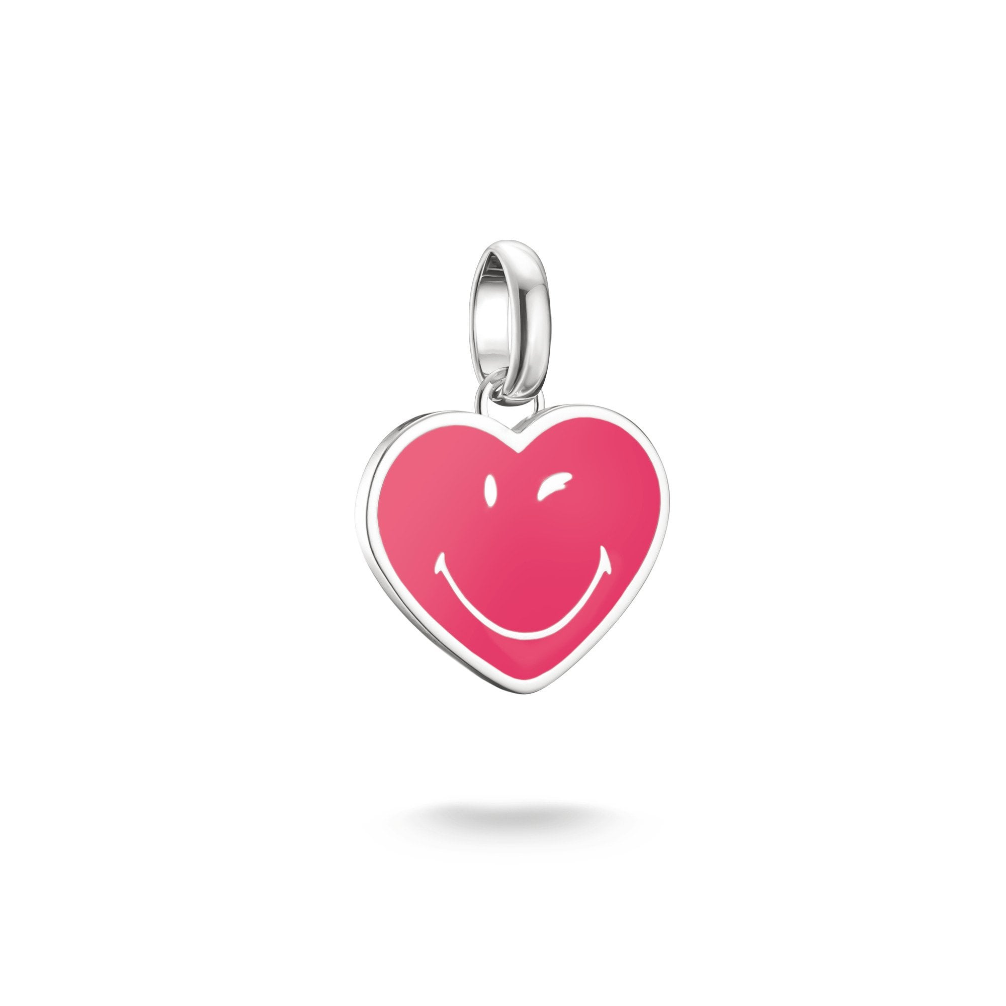 Charm Connect Silver SMILEYWORLD® Heart Pendant
