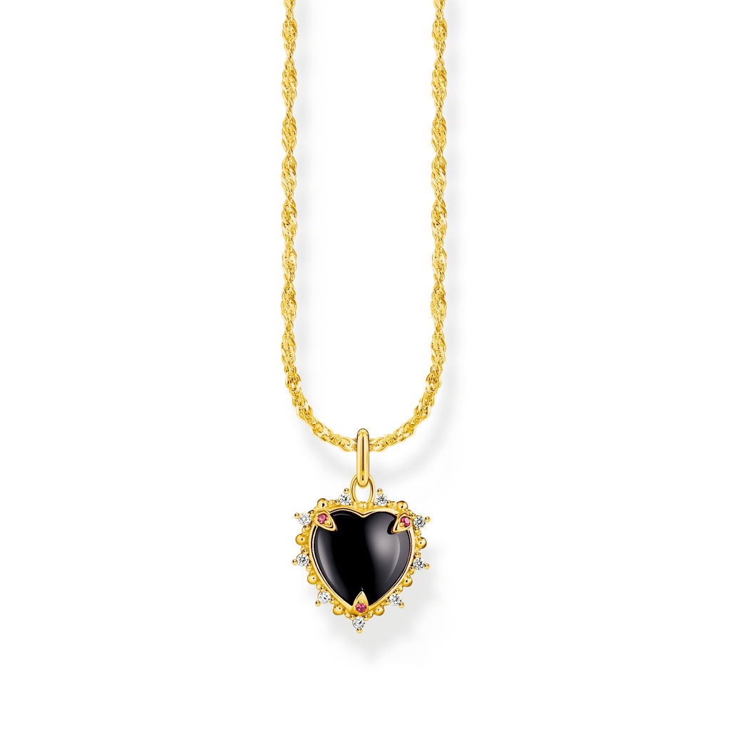 Black Heart Romance Necklace