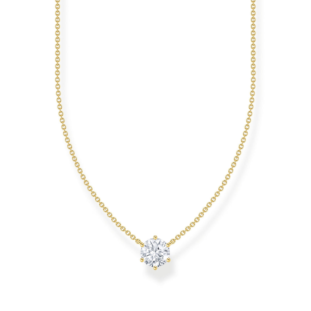 Round Stone Necklace