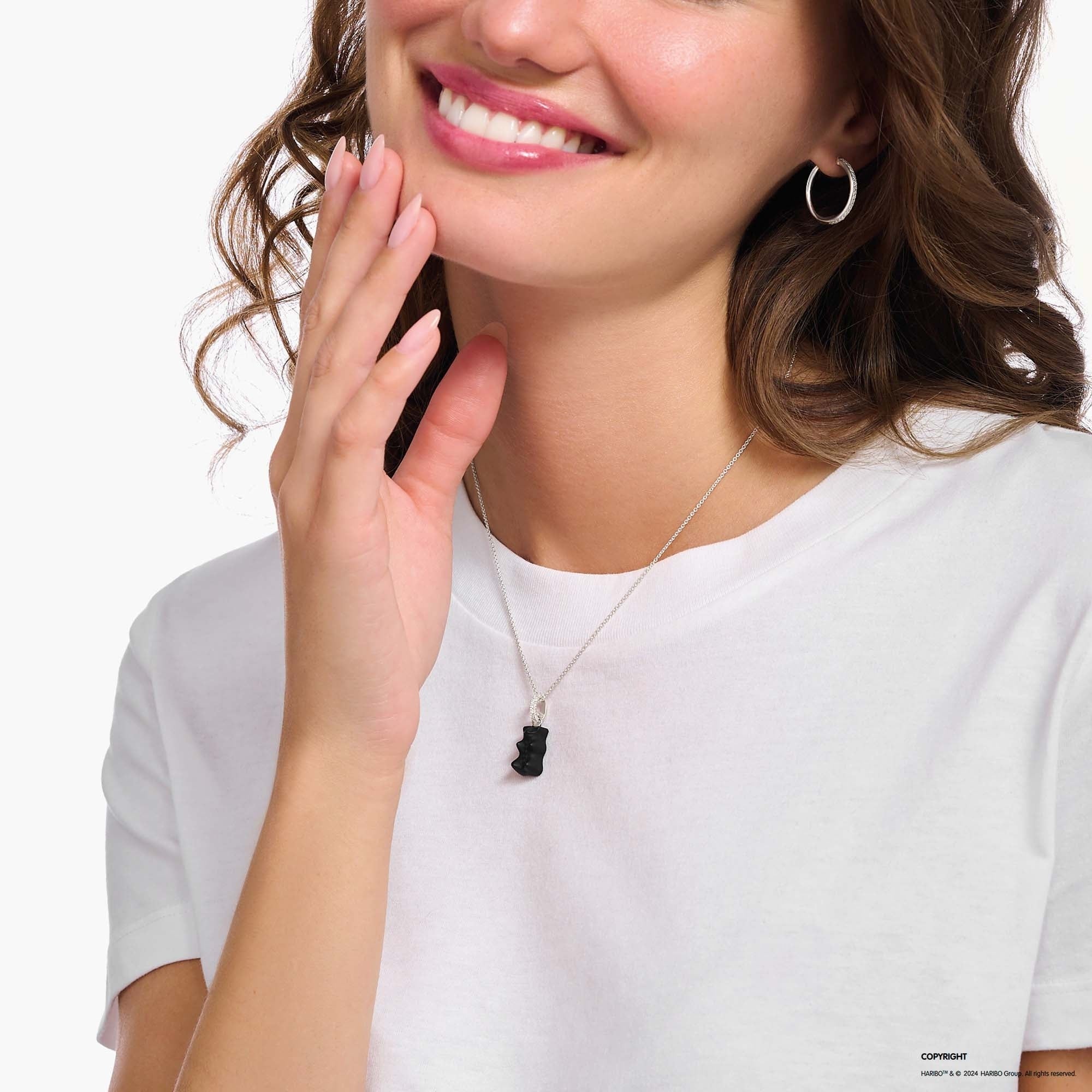 THOMAS SABO x HARIBO Black Goldbears Necklace