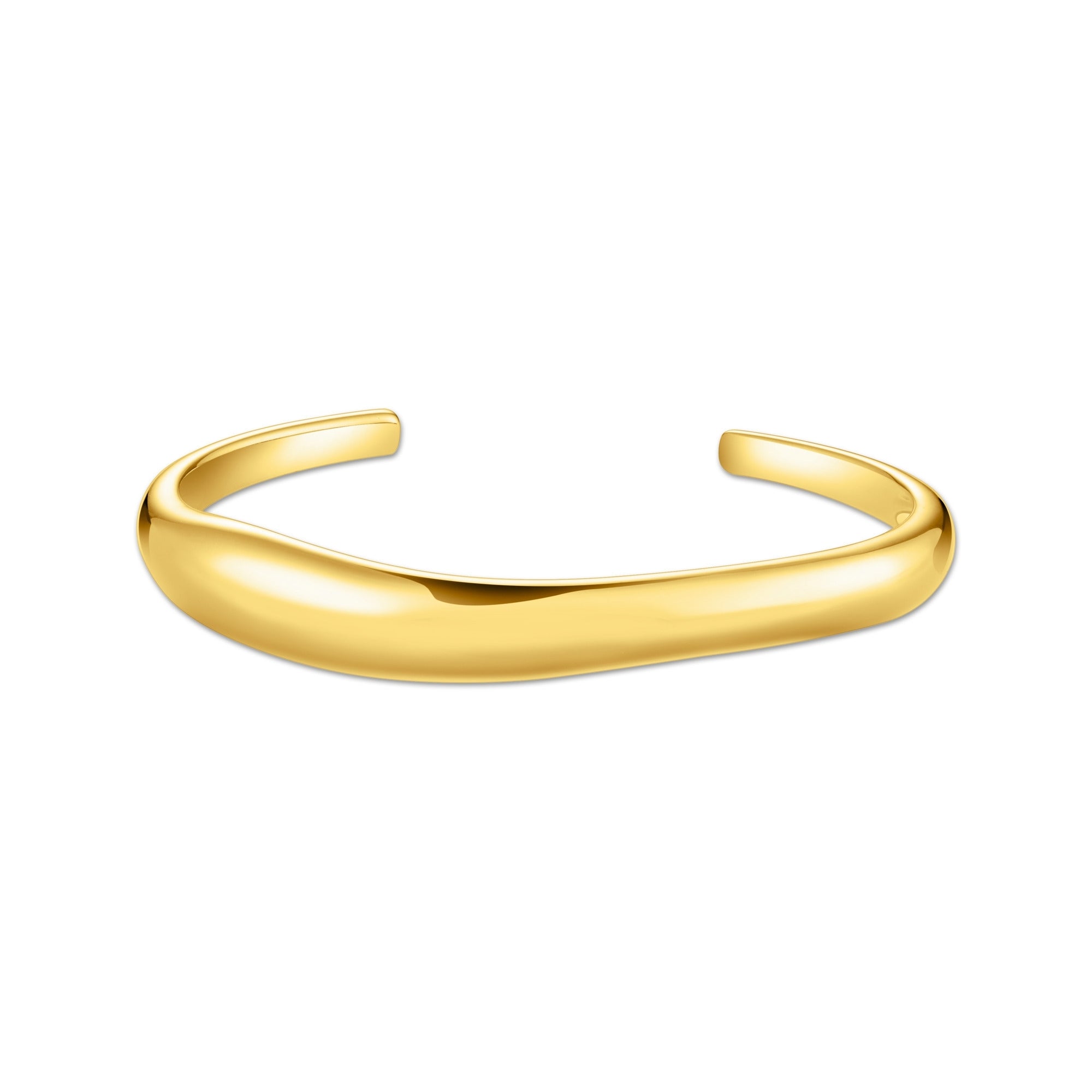 Gold-Plated Bangle in Timeless Design