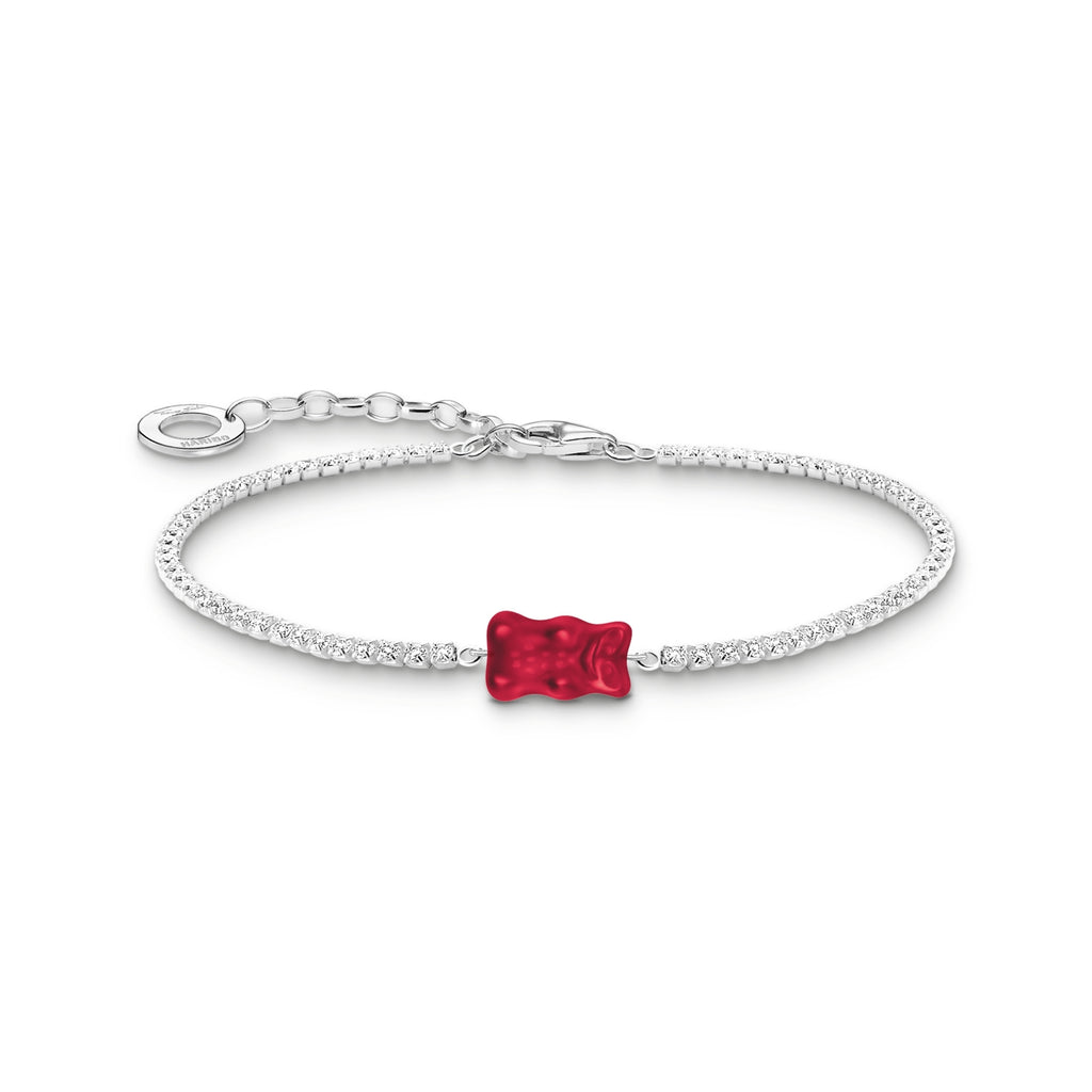 THOMAS SABO x HARIBO: Bracelet with Goldbear Red