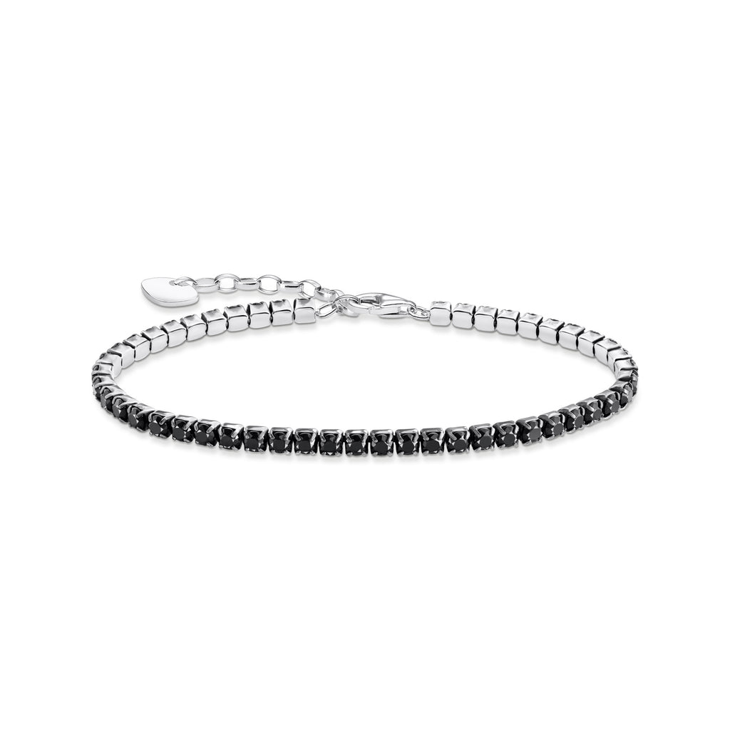 Black Tennis Bracelet