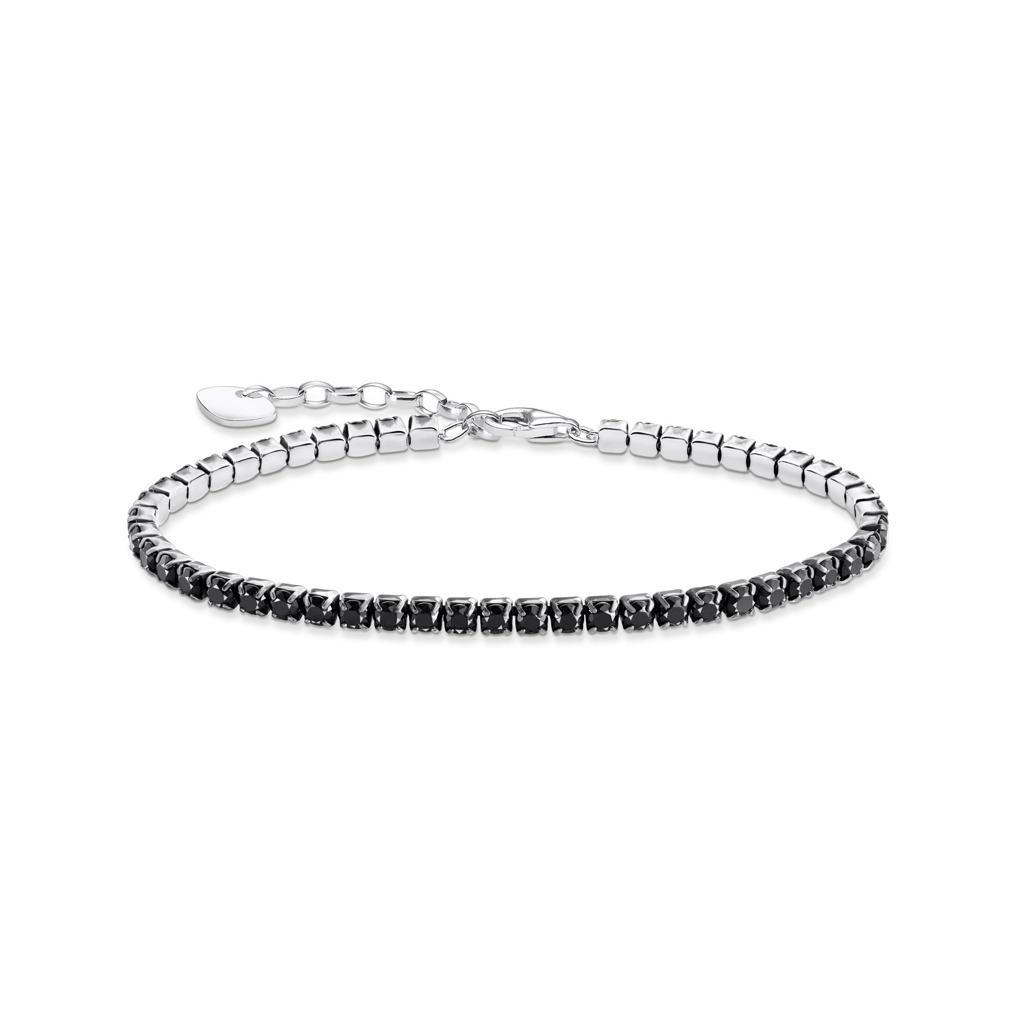Black Tennis Bracelet
