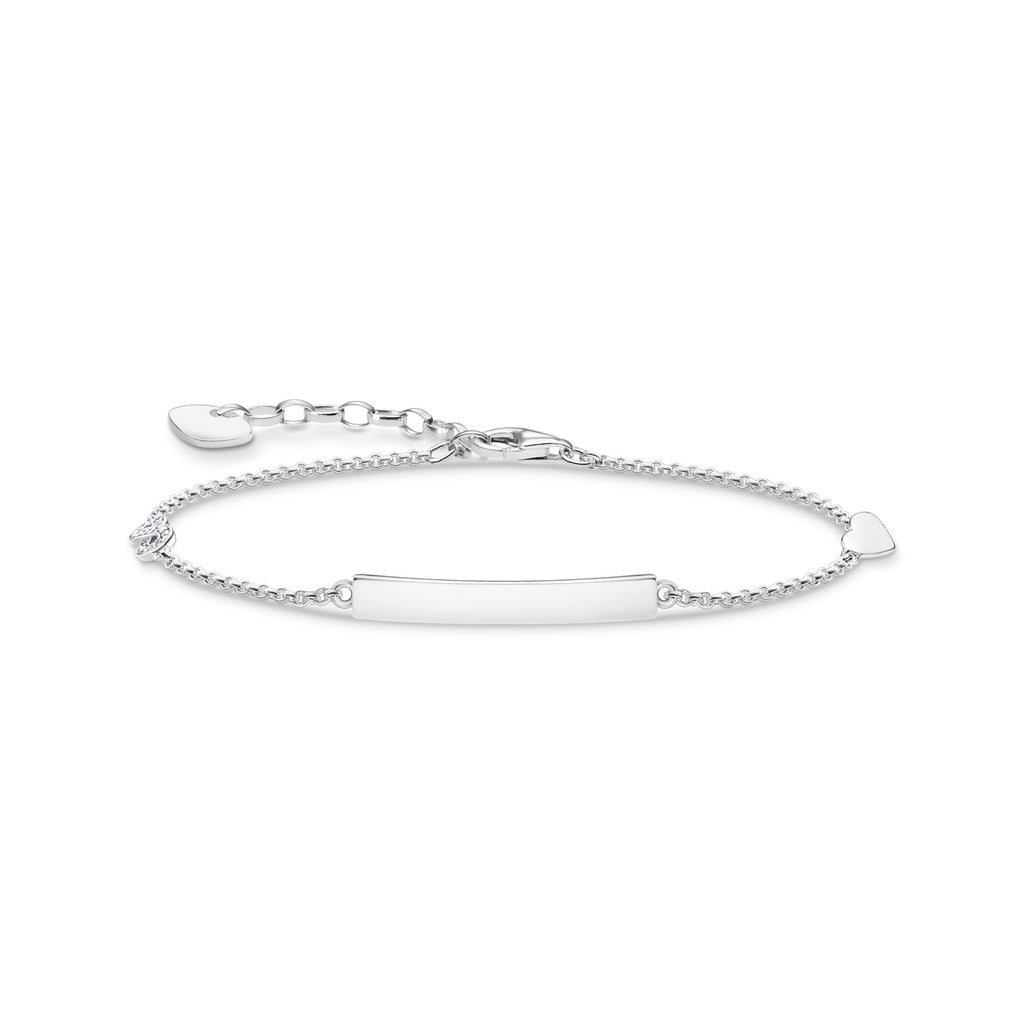 Heart with Infinity Silver Bracelet