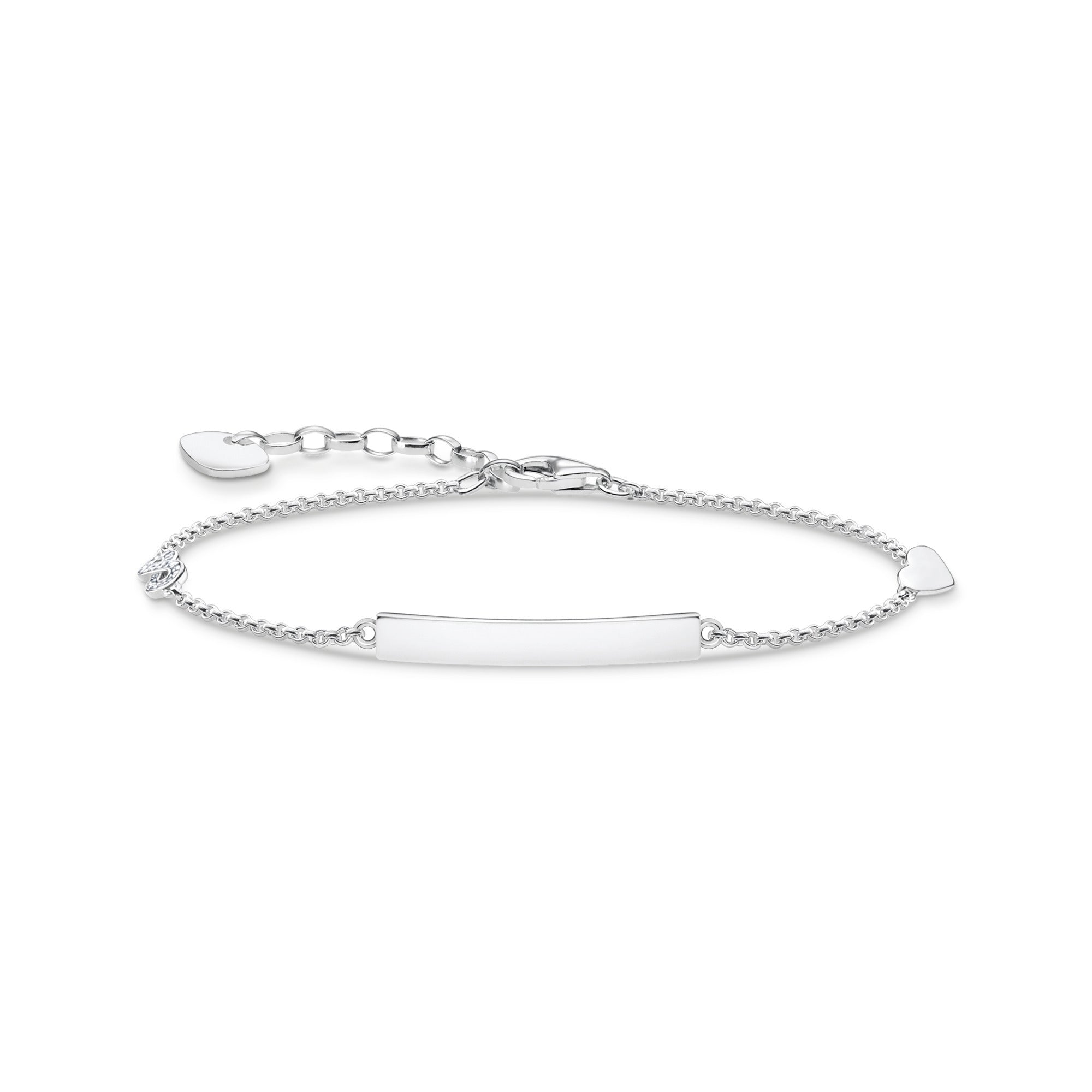 Heart with Infinity Silver Bracelet