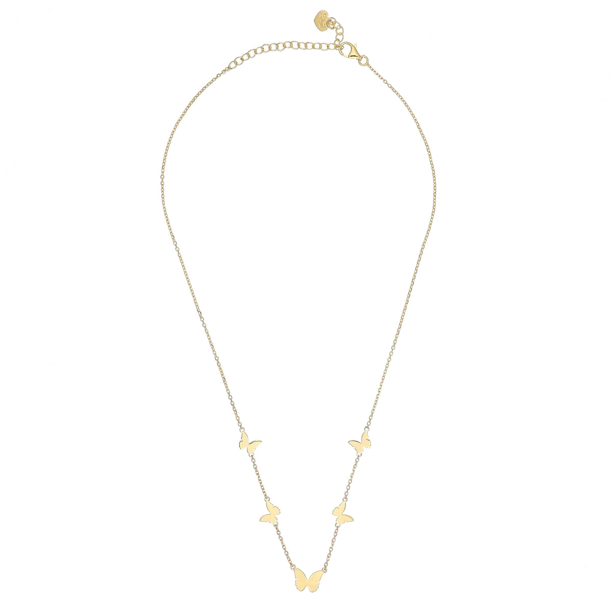 Collana 5 Farfalle Necklace