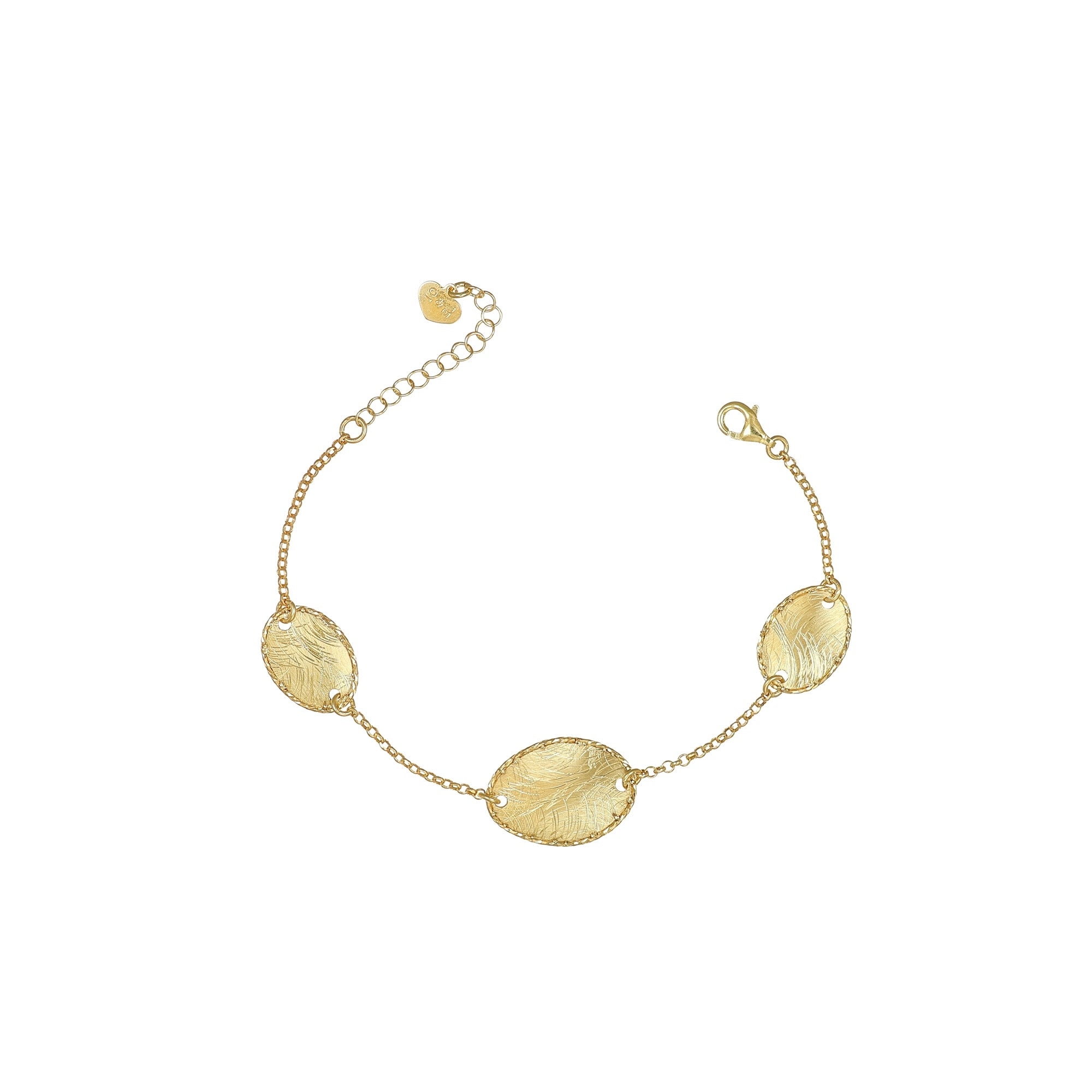 Bracciale Dorata Ovale Bracelet
