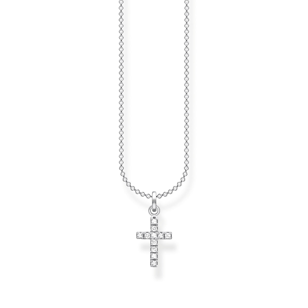 THOMAS SABO Pave Cross Necklace
