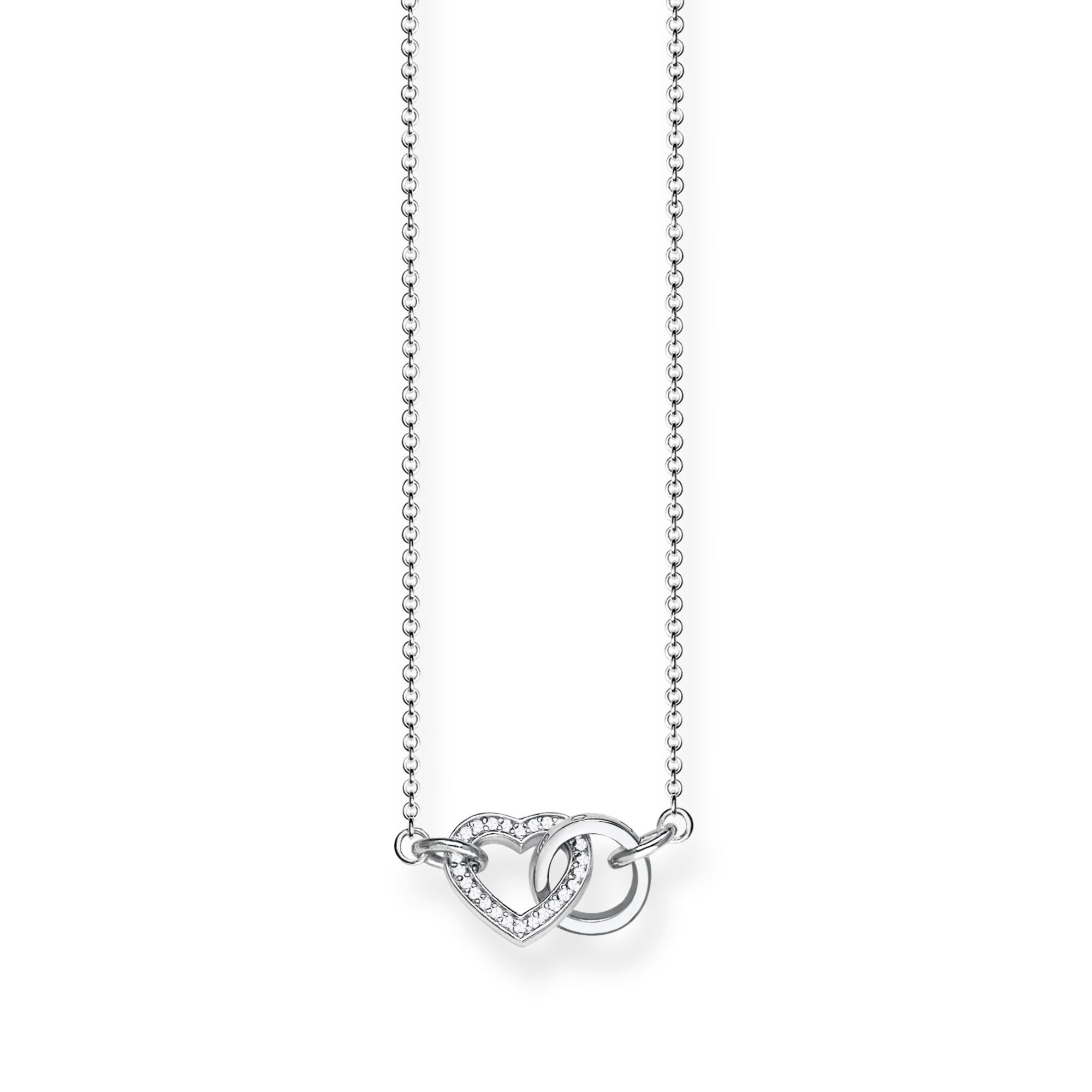 Necklace Heart Together Small
