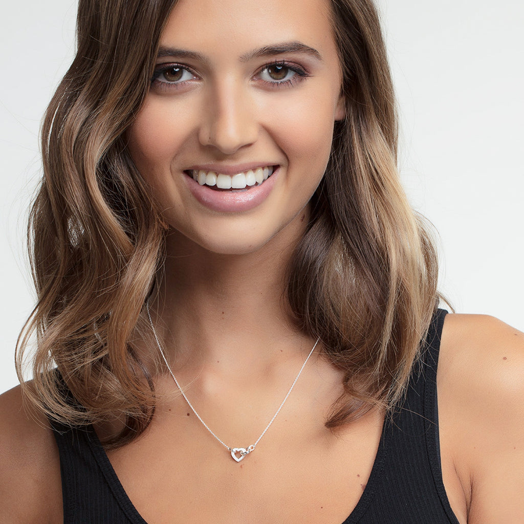 Necklace Heart Together Small