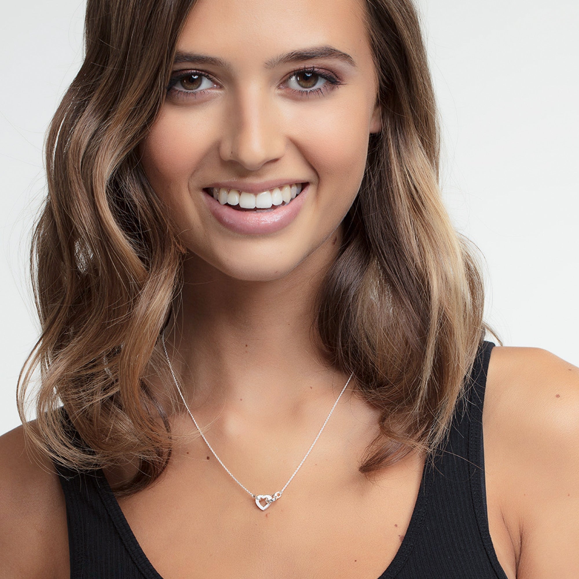 Necklace Heart Together Small