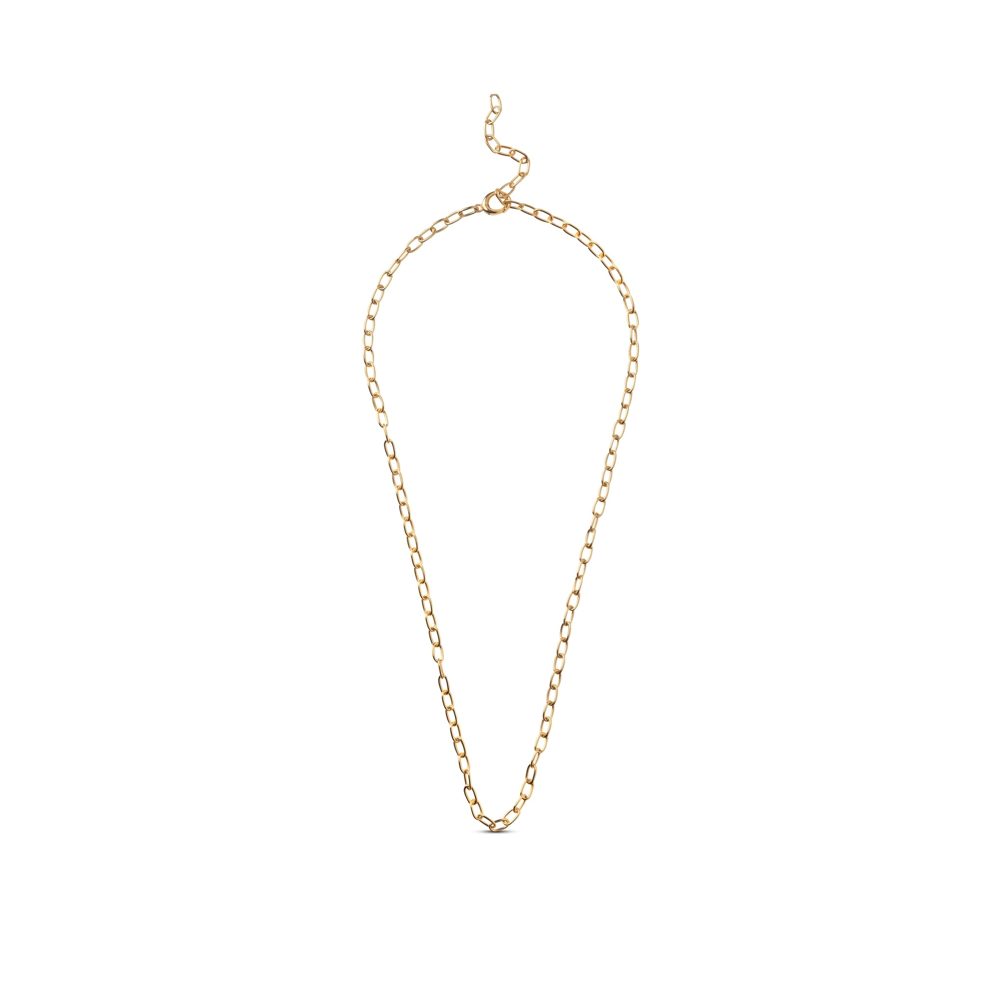 Necklace, Medium Charm, Gold