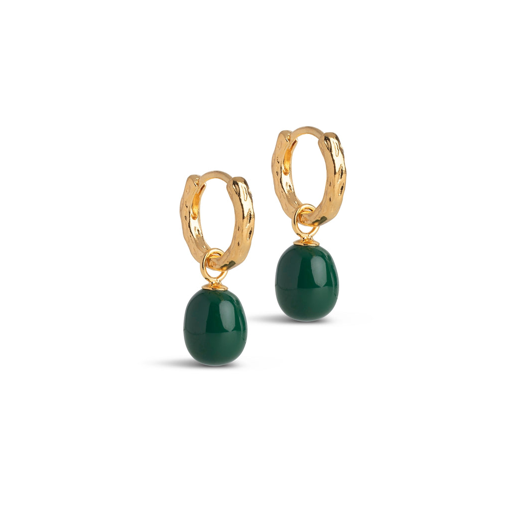 Hoops, Significant Enamel, Green