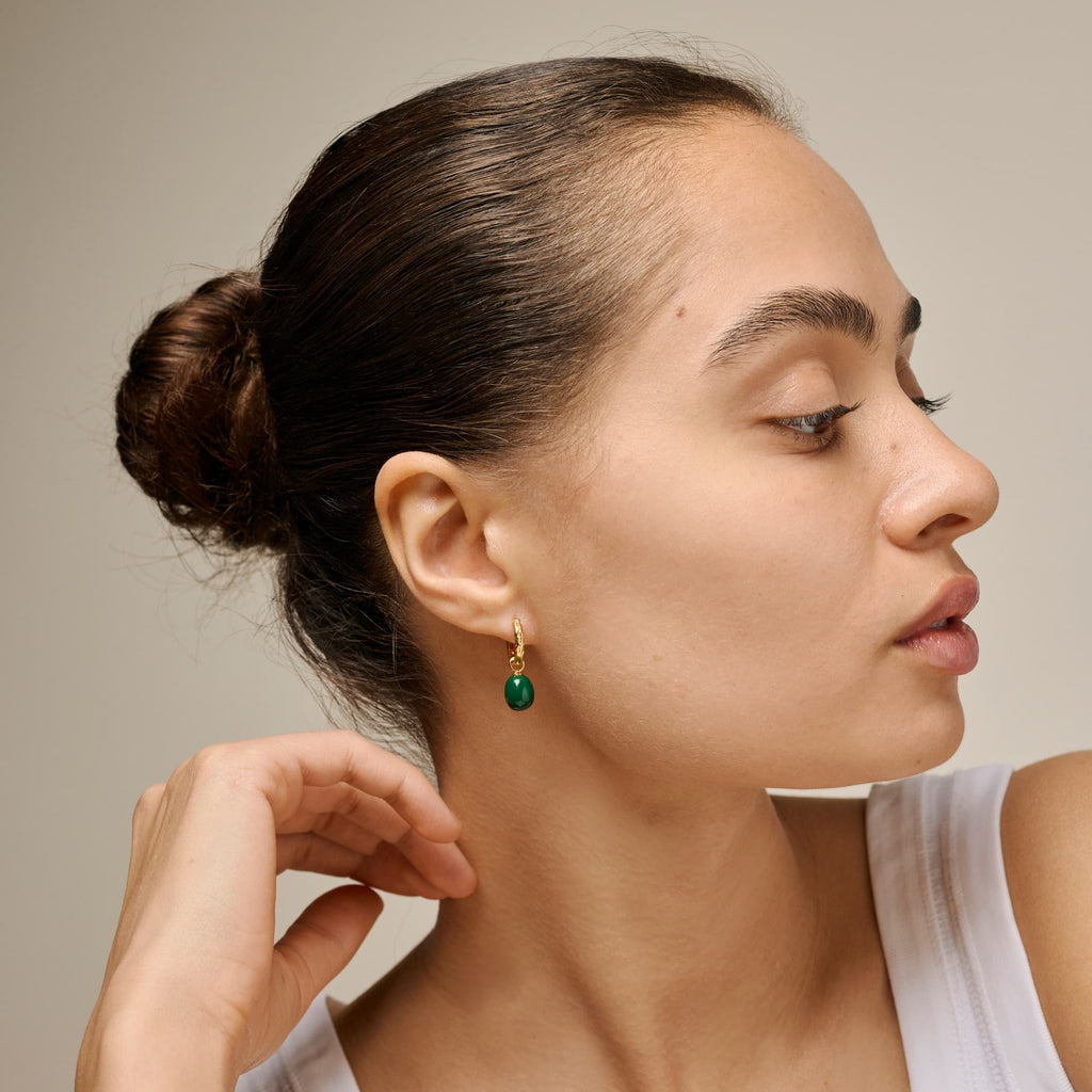 Hoops, Significant Enamel, Green