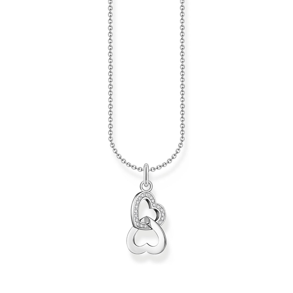 Intertwined Hearts Necklace