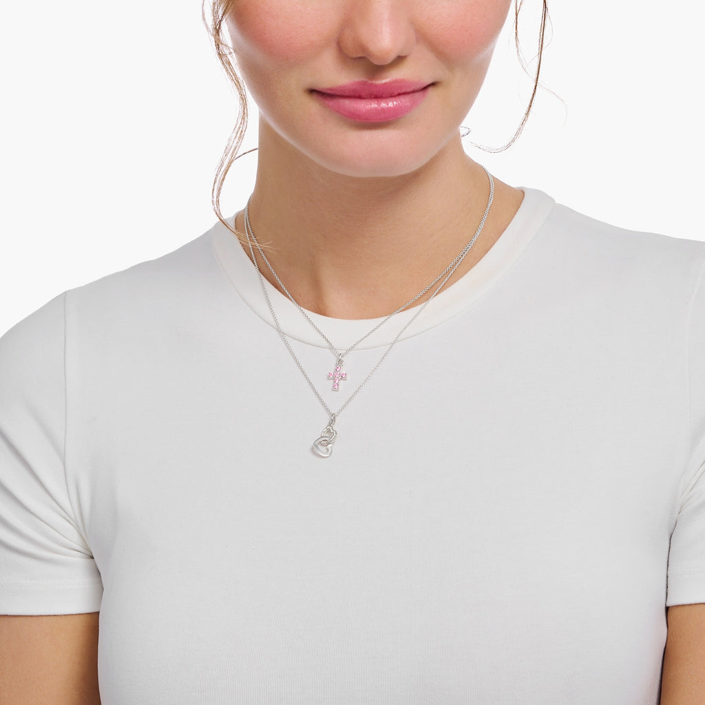 Intertwined Hearts Necklace