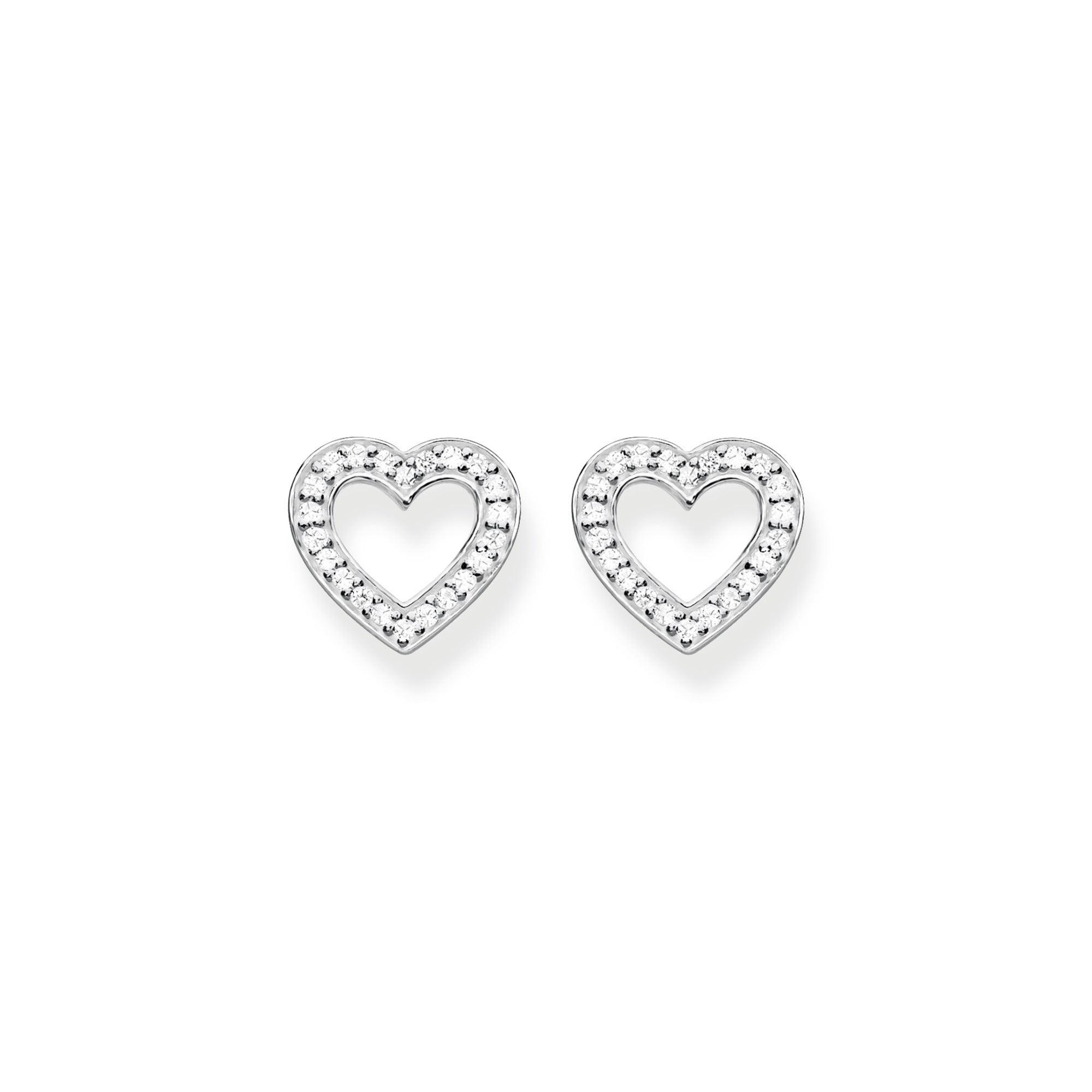 Ear Studs Hearts Large