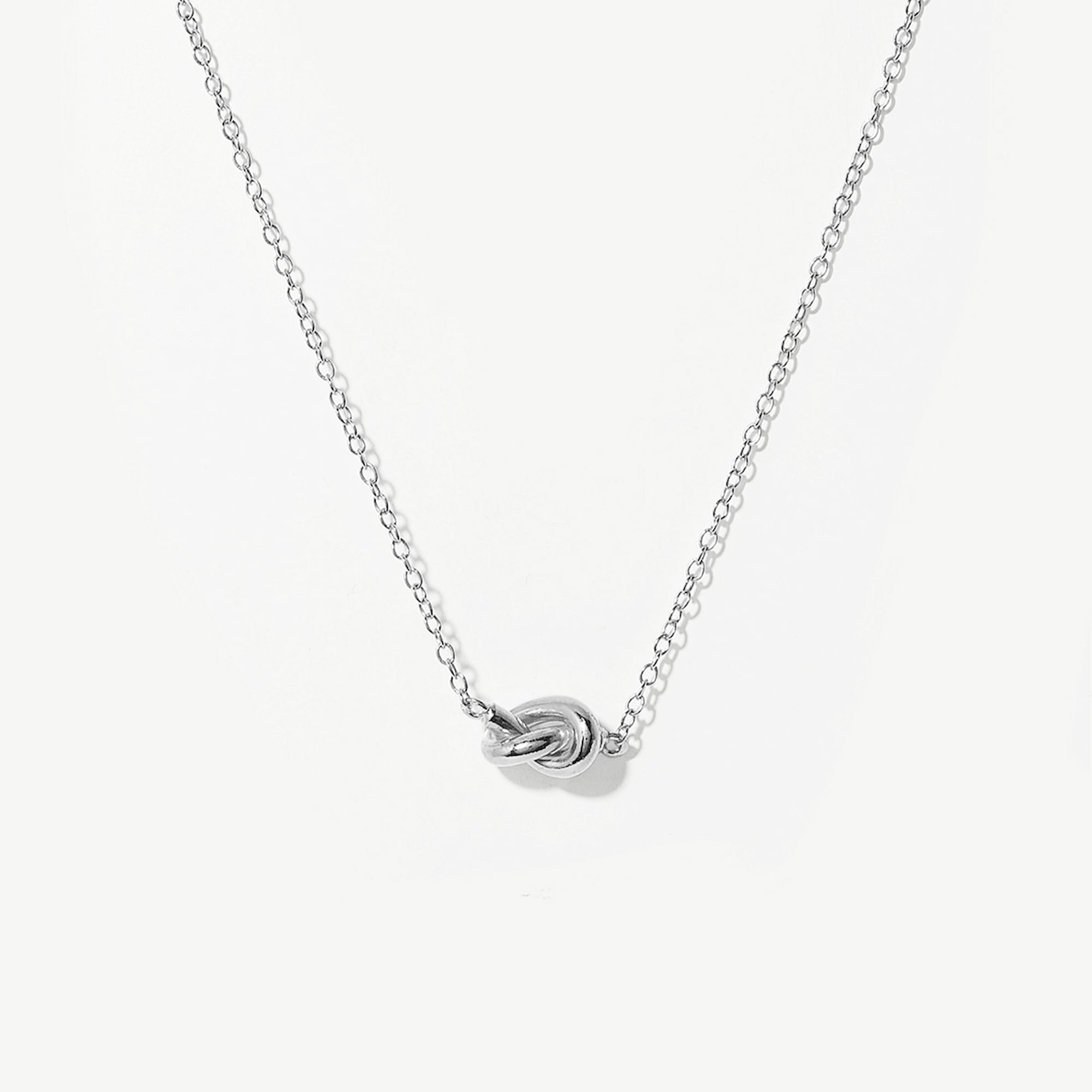 Averie Single Necklace - Silver