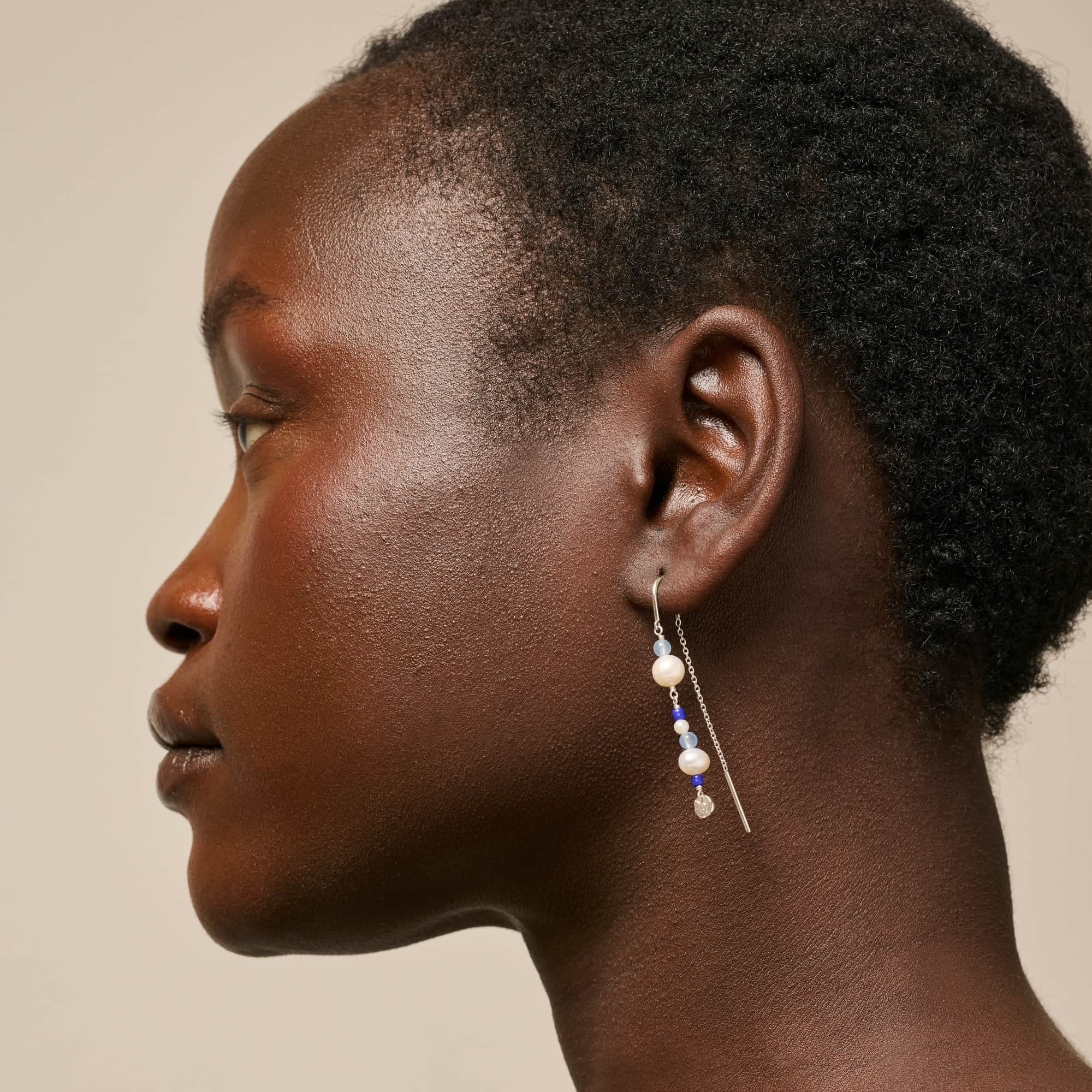 Earring, Sofia, Marine