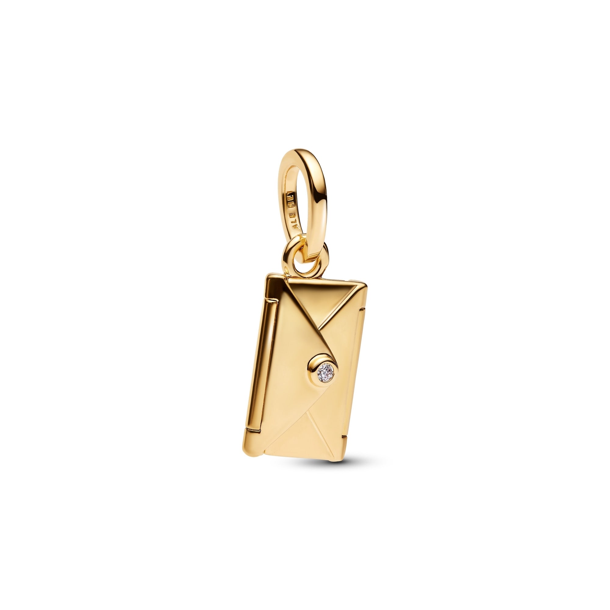 Engravable & Openable Envelope Dangle Charm