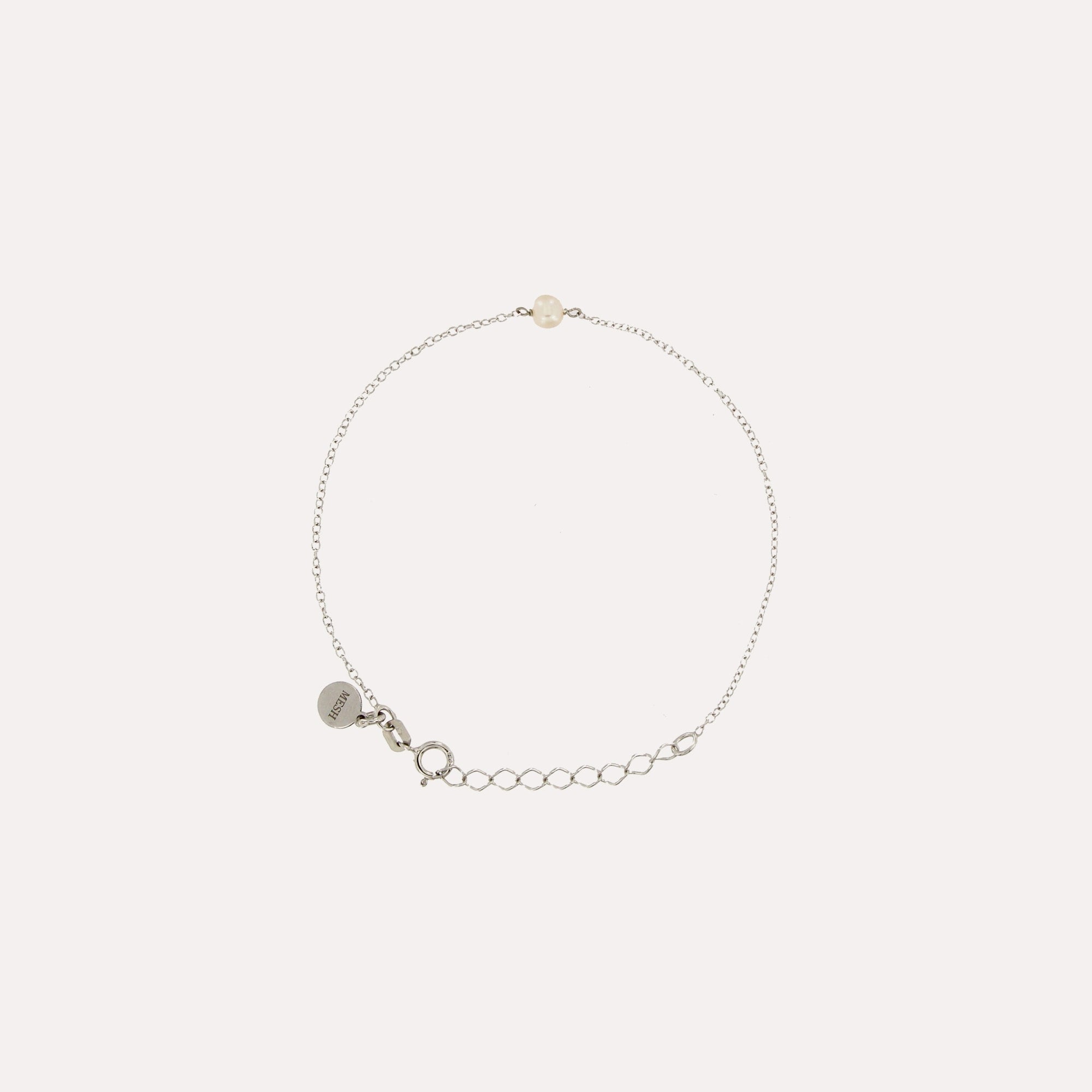 Pearl Bracelet - Silver