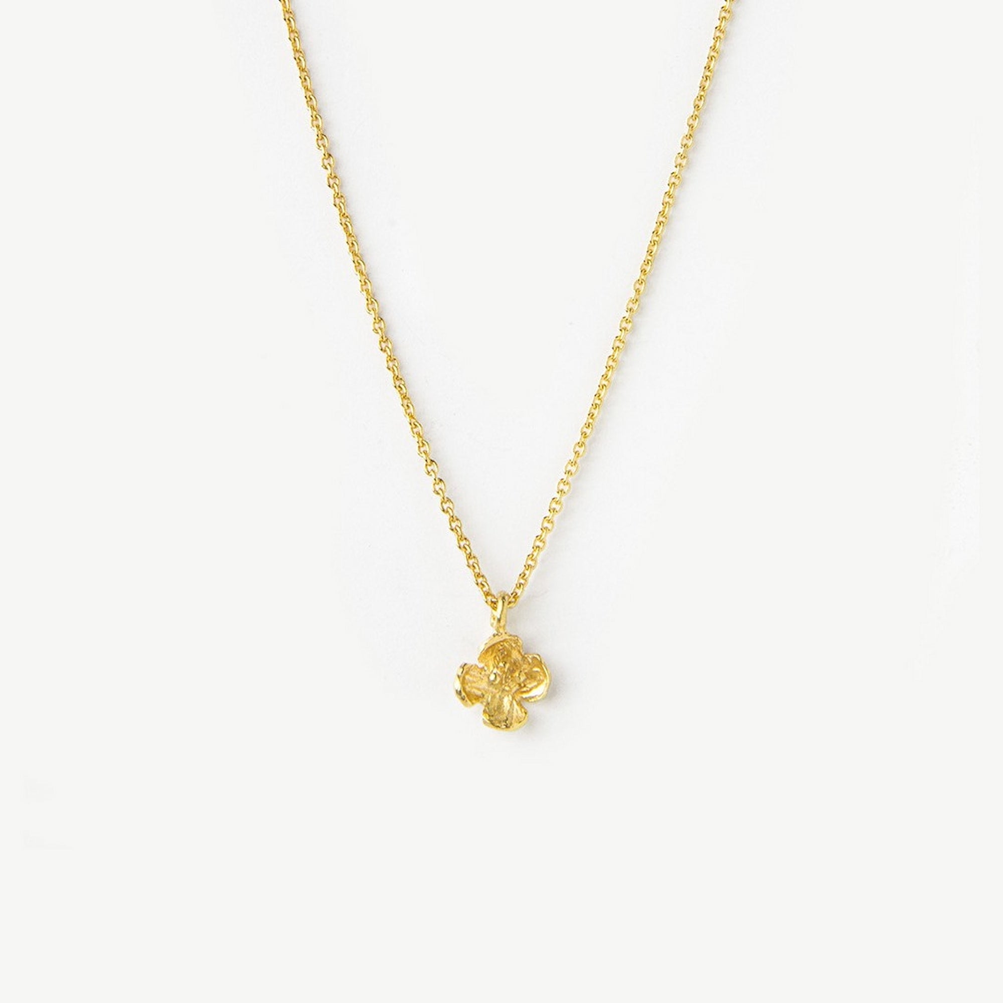 Lil Flower Necklace - Gold