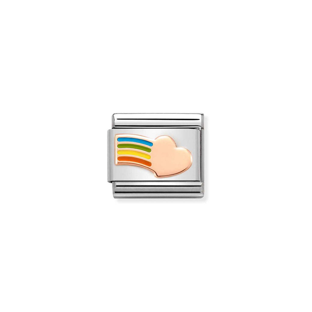 Charm, Composable Link, Rainbow with Heart