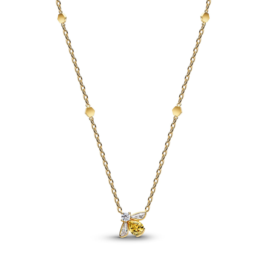 Honey Bee Pendant Necklace