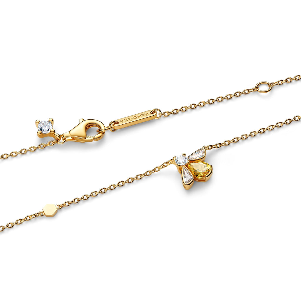Honey Bee Pendant Necklace