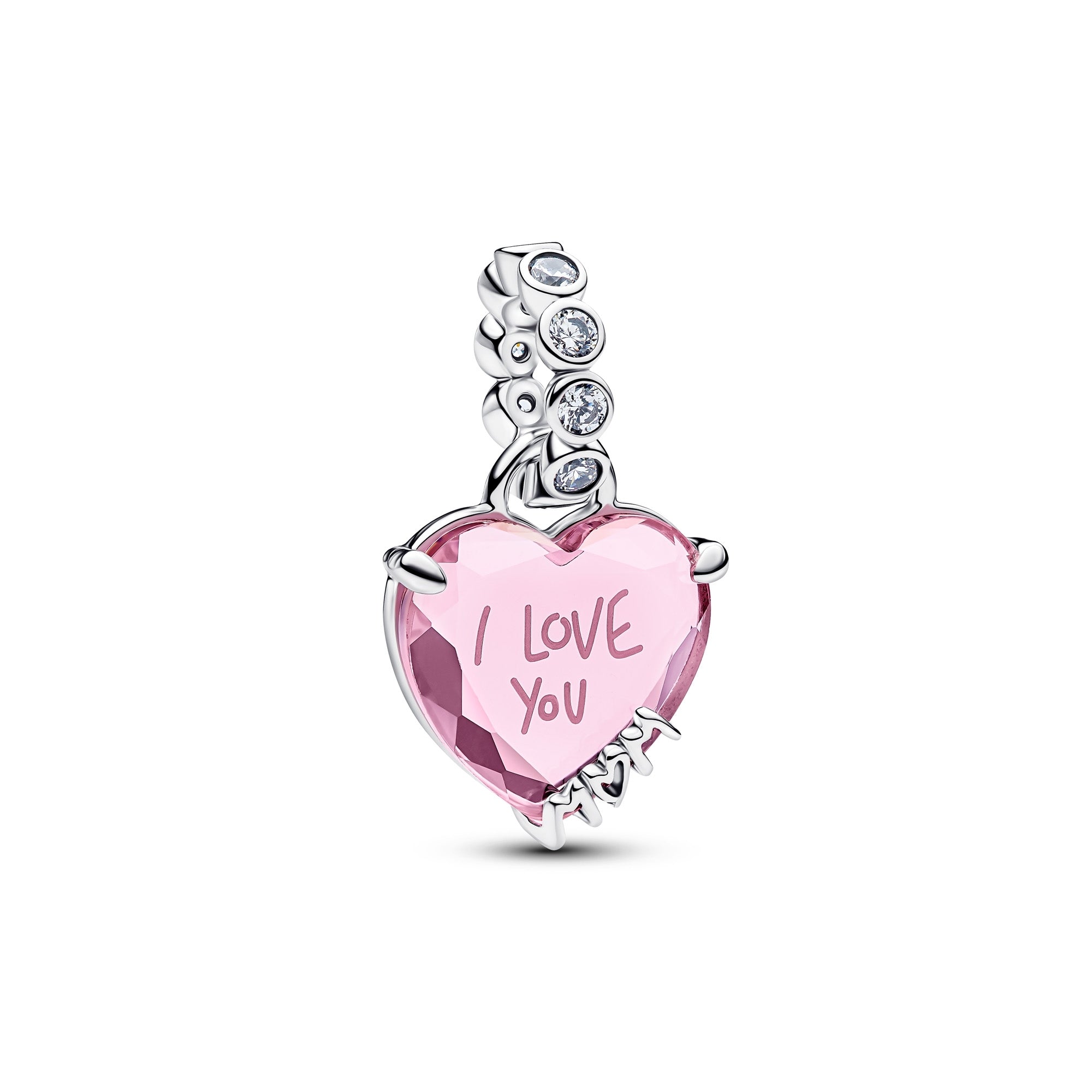 I Love You Mum Dangle Charm