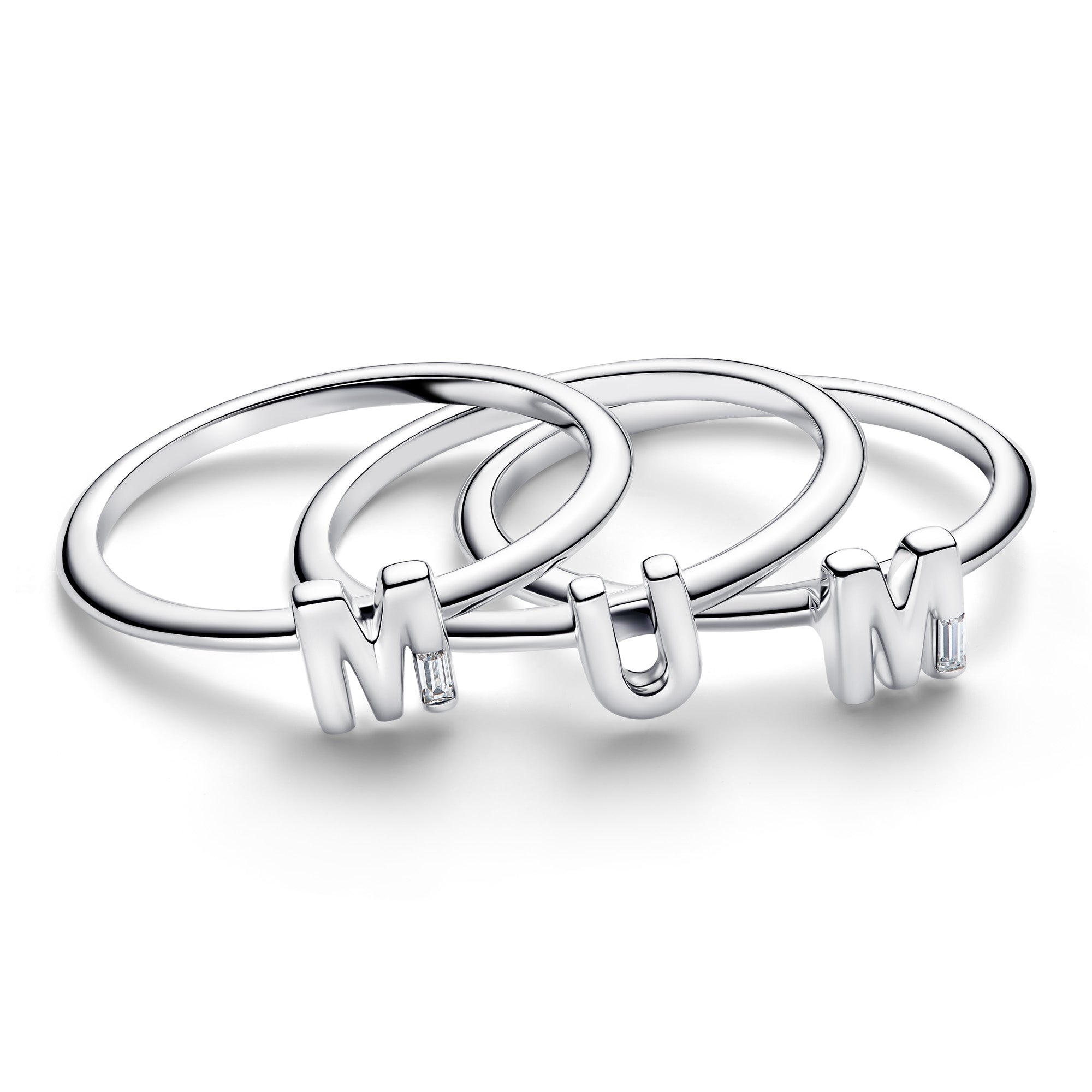 MUM Letters Splittable Ring