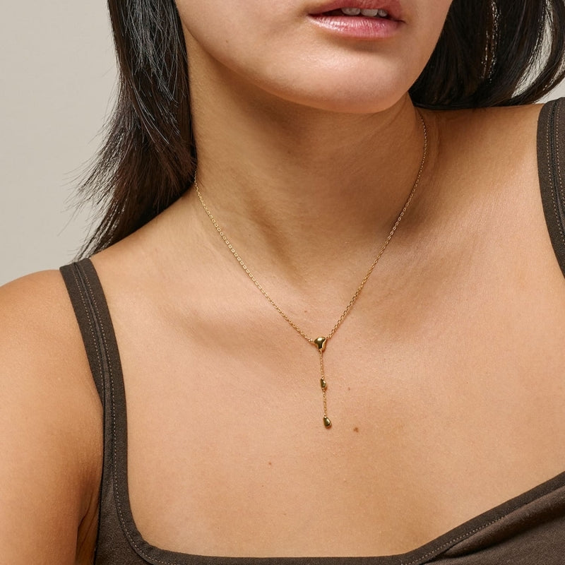 Necklace, Talia, Gold