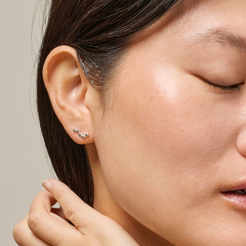 Studs, Nara Long, Silver