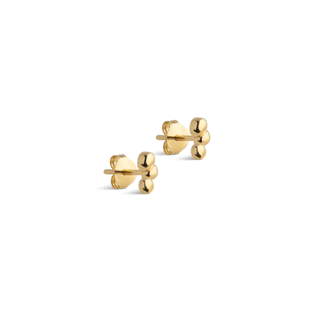 ENAMEL Copenhagen Nara Gold Stud Earrings
