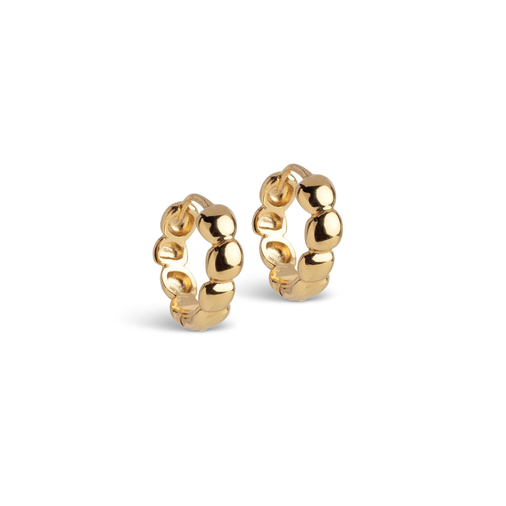 ENAMEL Copenhagen Melia Gold Hoop Earrings