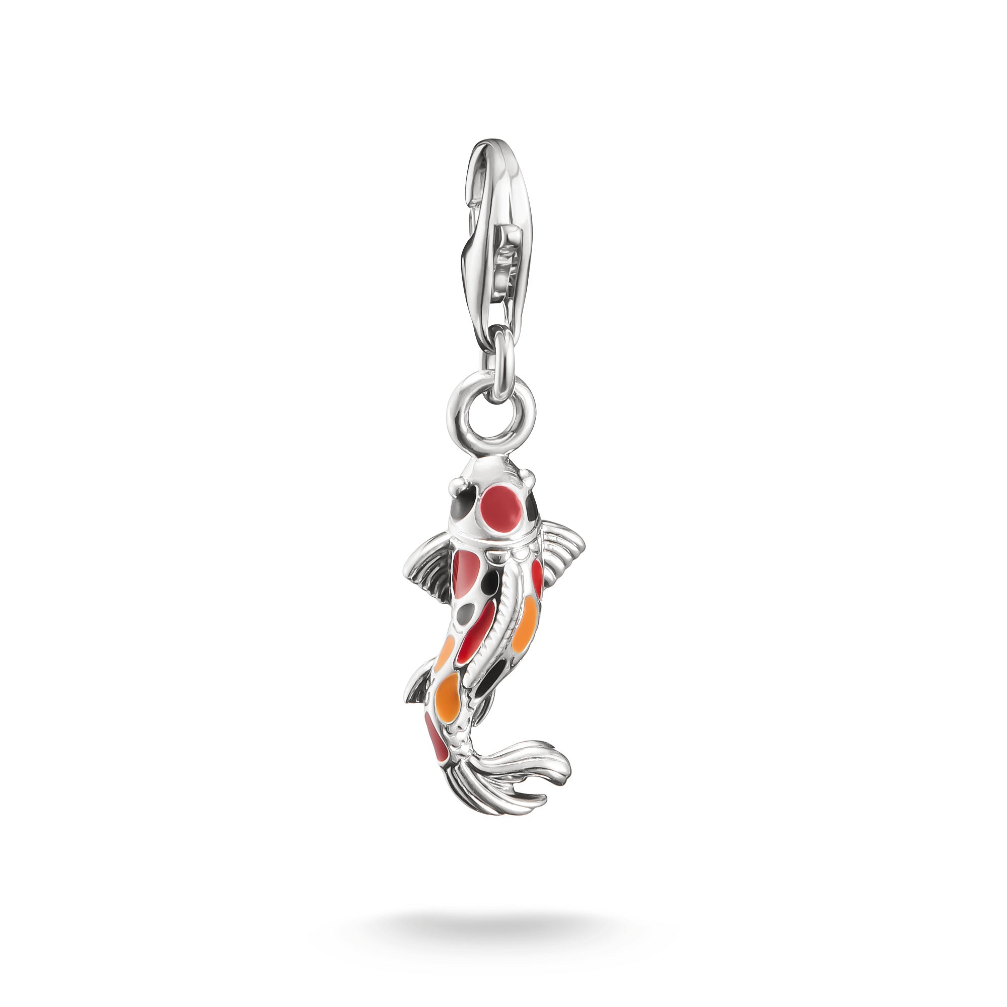 Silver Charm Pendant Koi Original