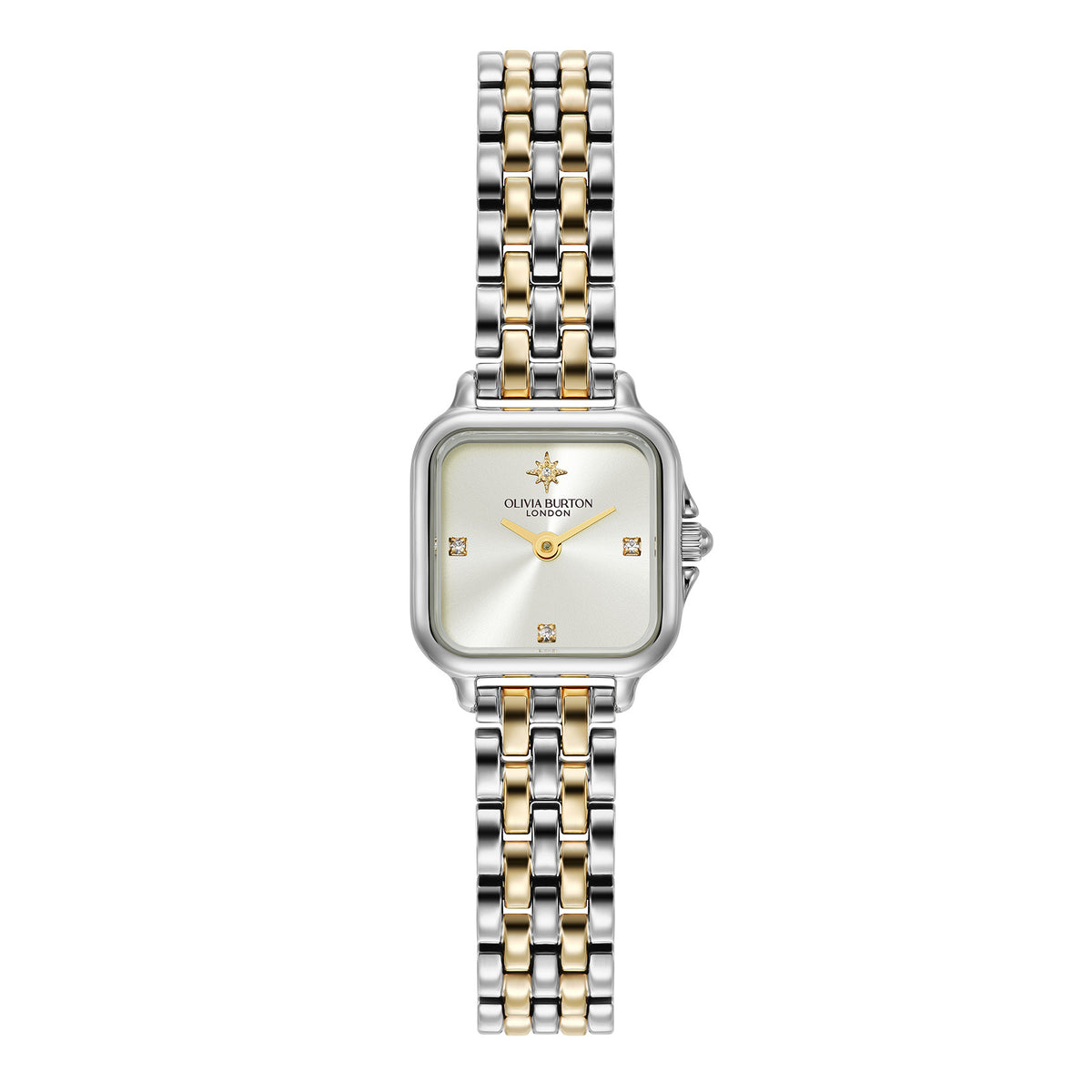 20mm Mini Grosvenor Ivory & Two Tone Bracelet Watch