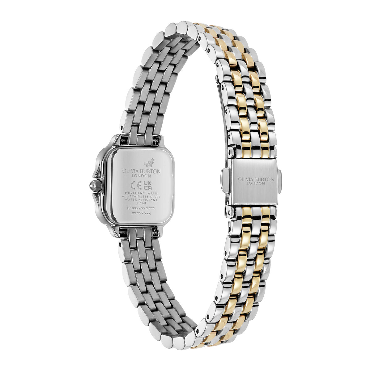 20mm Mini Grosvenor Ivory & Two Tone Bracelet Watch