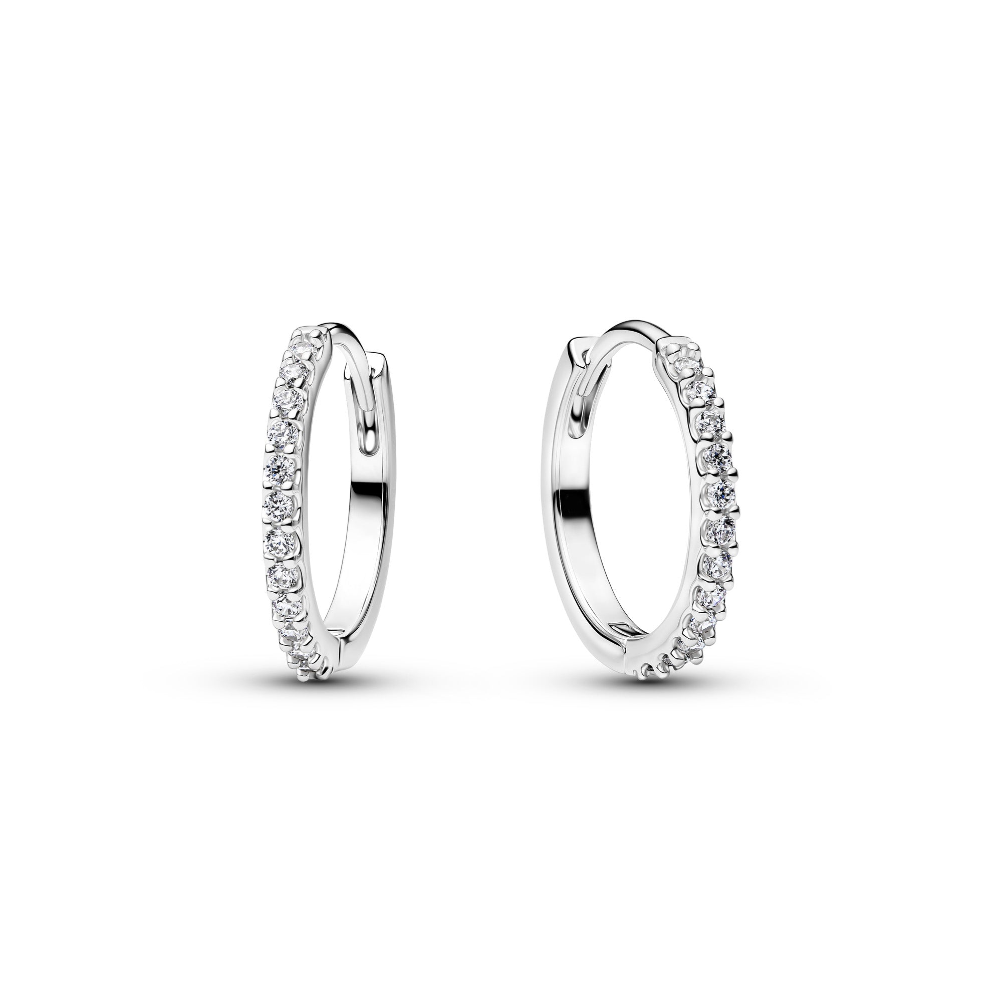 Sparkling Mini Hoop Earrings