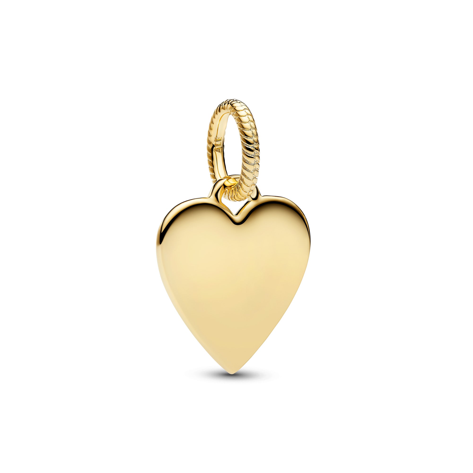 Engravable Heart Tag Pendant