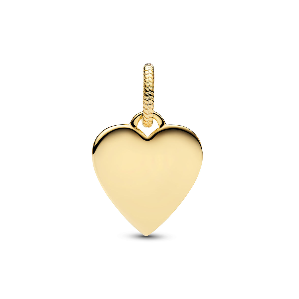 Engravable Heart Tag Pendant