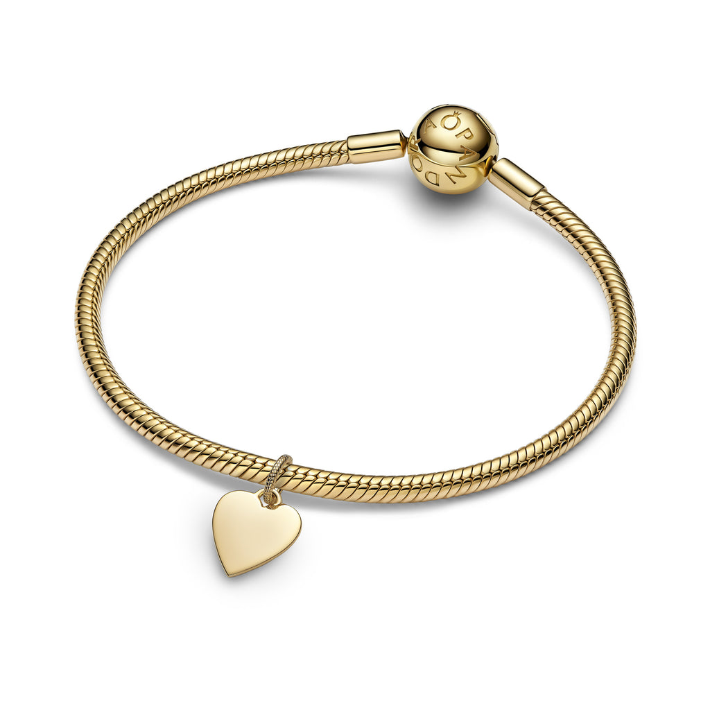 Engravable Heart Tag Pendant