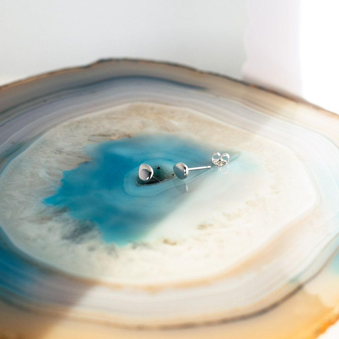 Coast Pebble Mini Stud Earrings