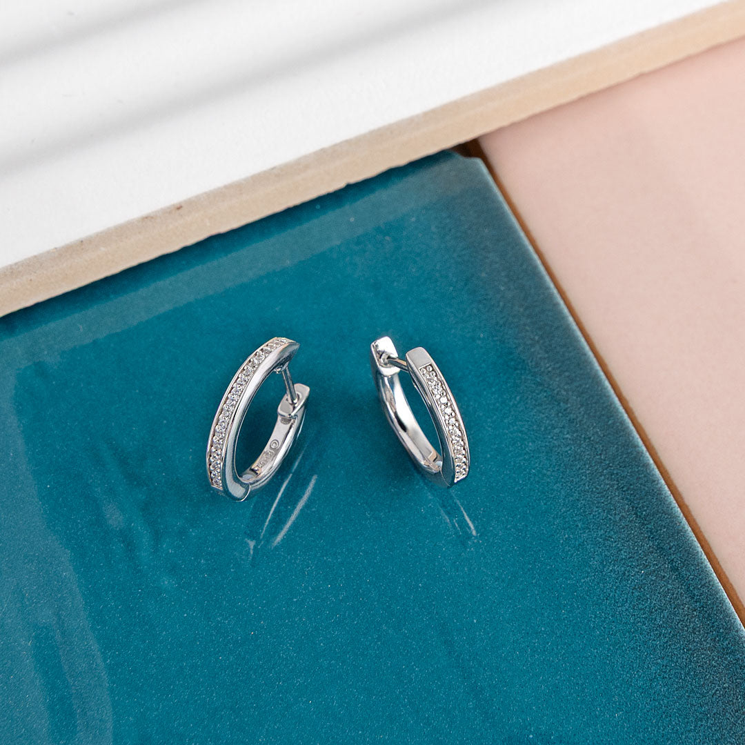 Revival Classic Glitz Hoop Earrings