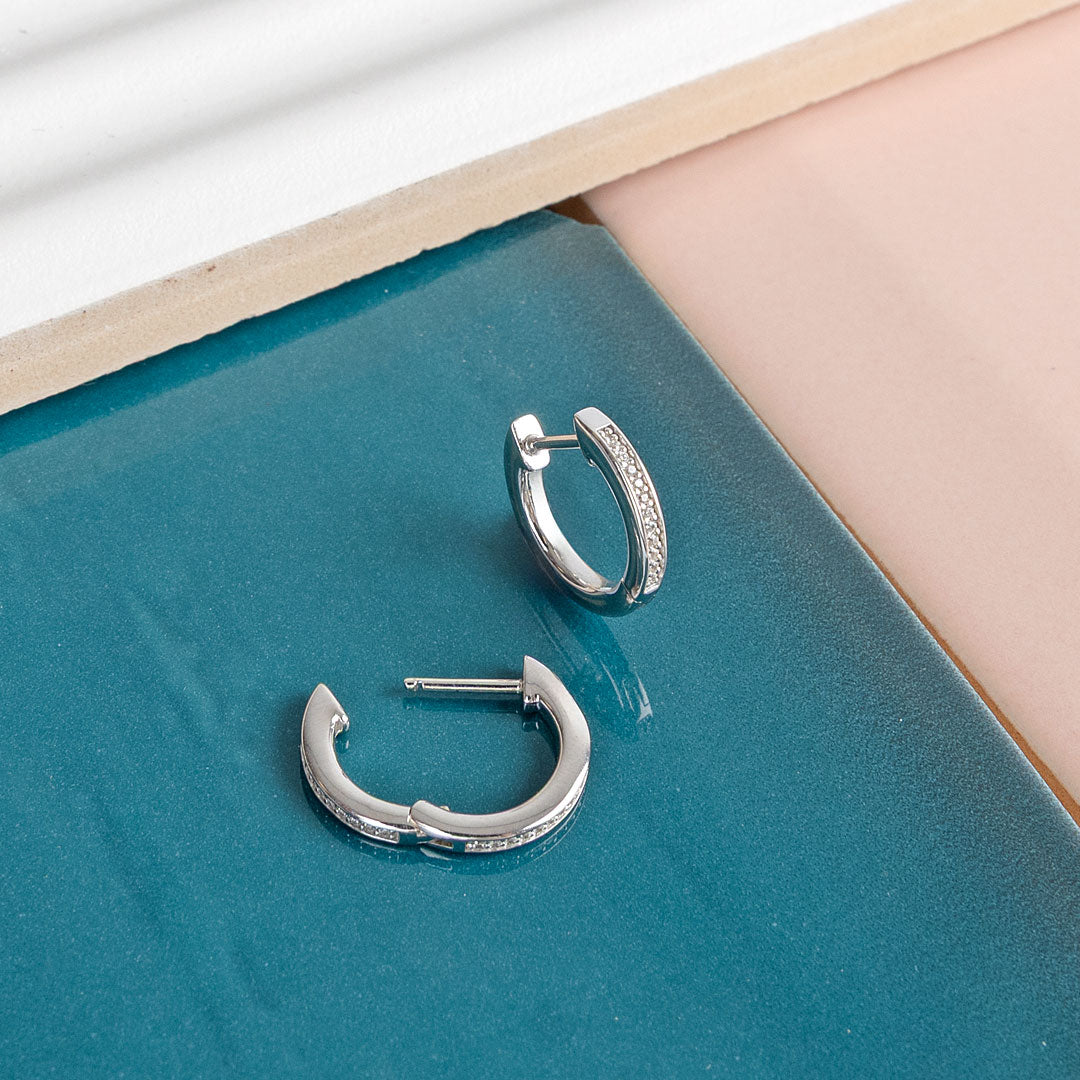 Revival Classic Glitz Hoop Earrings